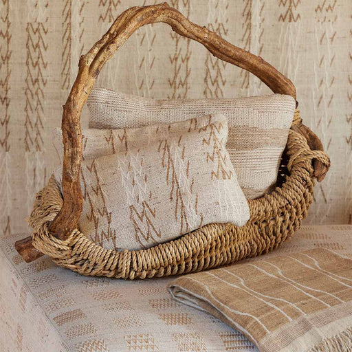 pillows throws and bedcovers, all fabrics by neeru kumar