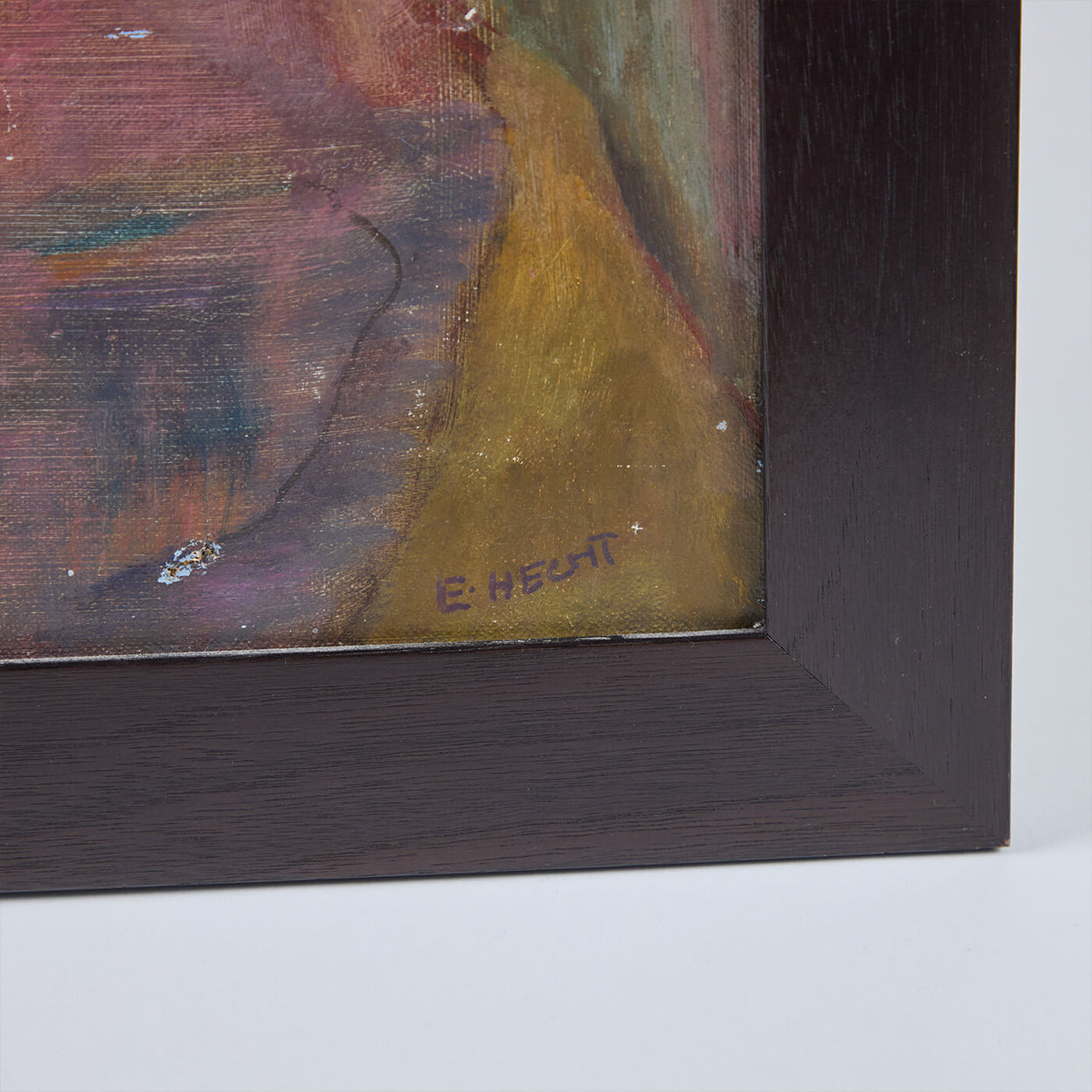E. Hecht <br />Still Life with Bird