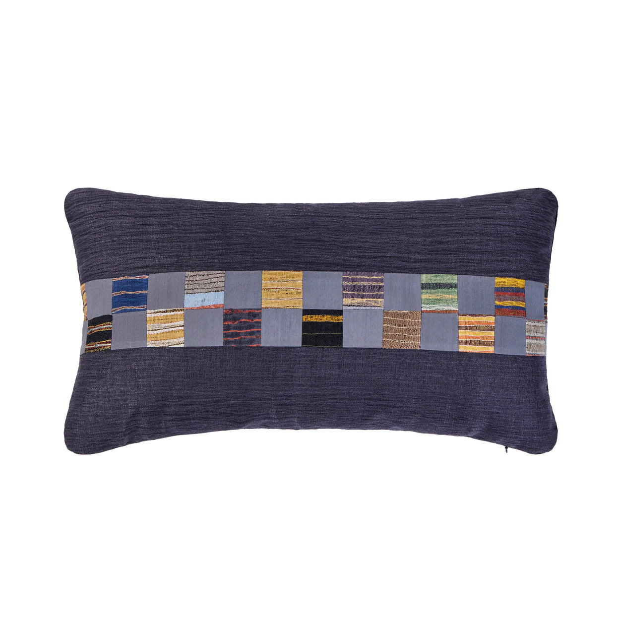 Japanese<br />Silk Obi Blue Pillow