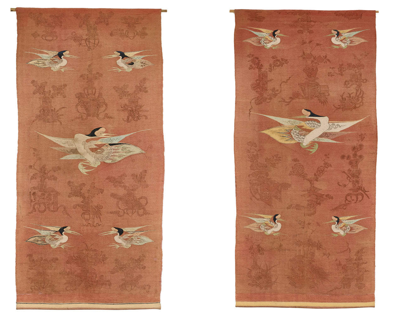 Antique Mongolian Tapestries