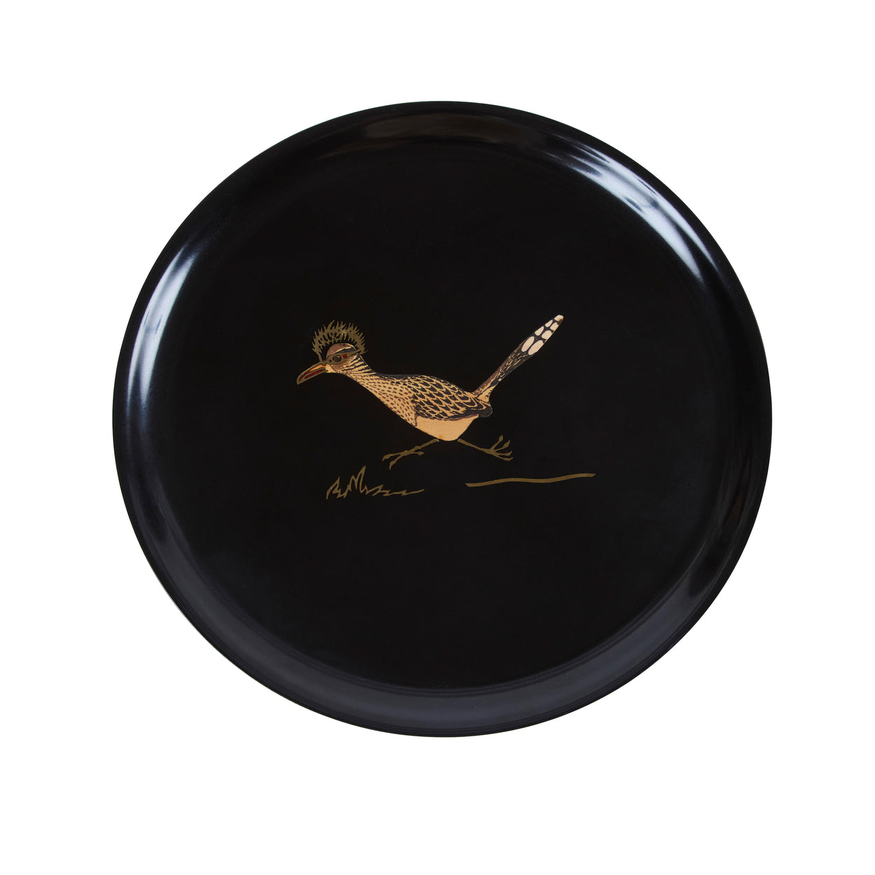 Round Couroc Tray I