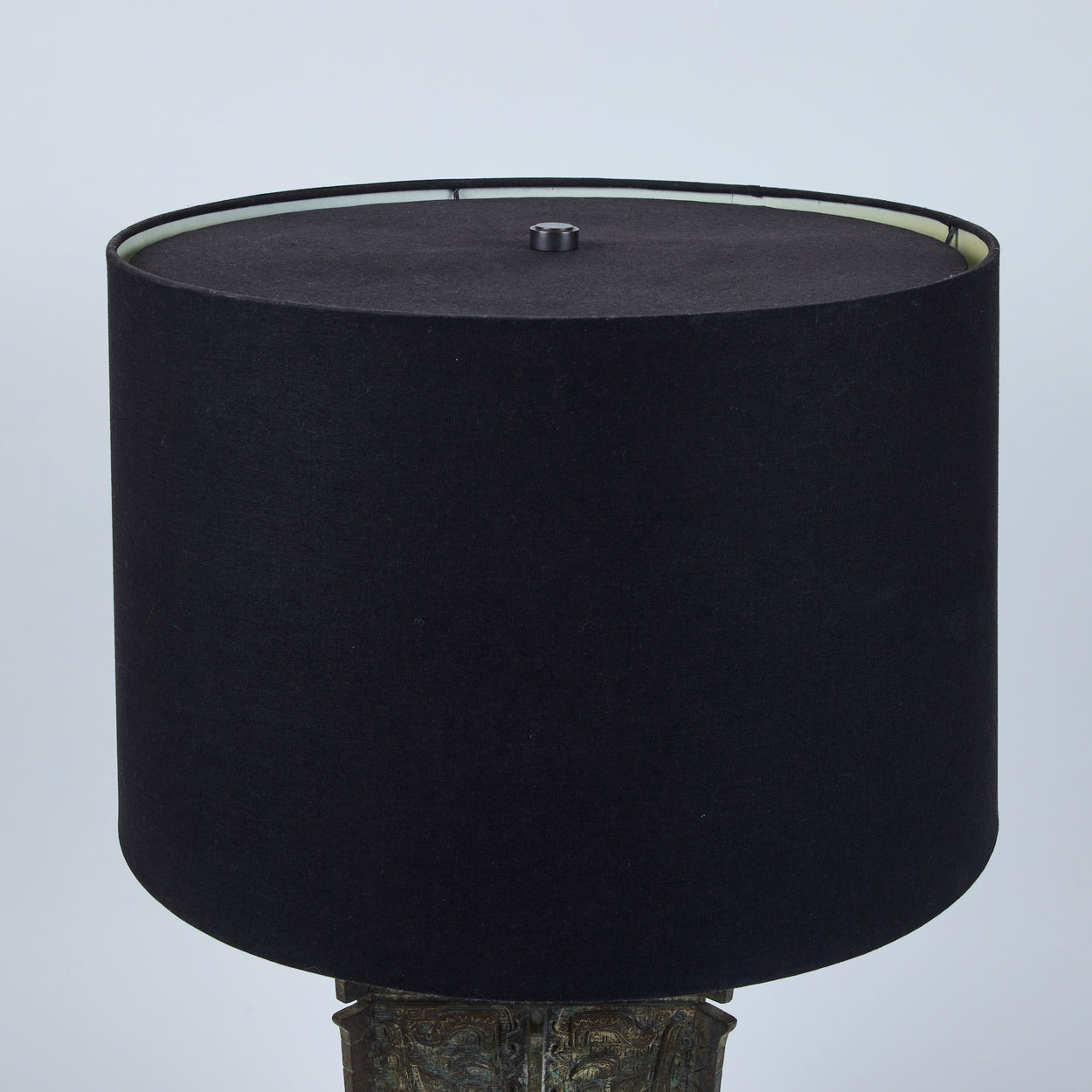 Mid Century <br />Chinoiserie Bronze Lamp