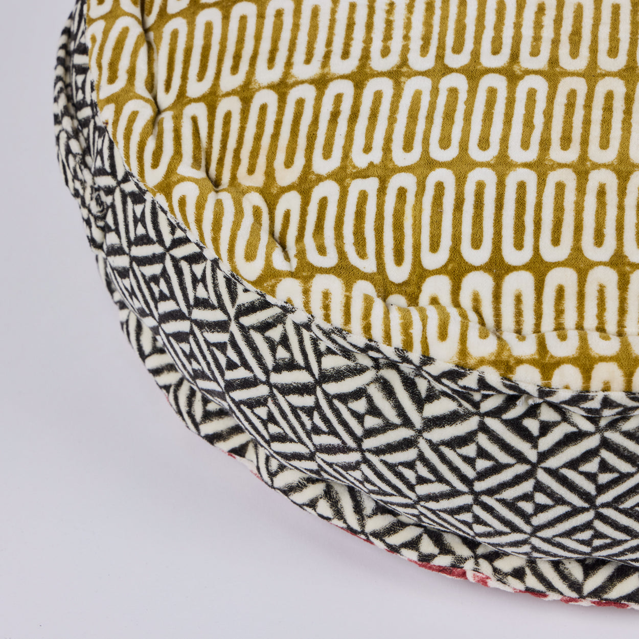 Indian Blockprint<br /> Floor Pillows