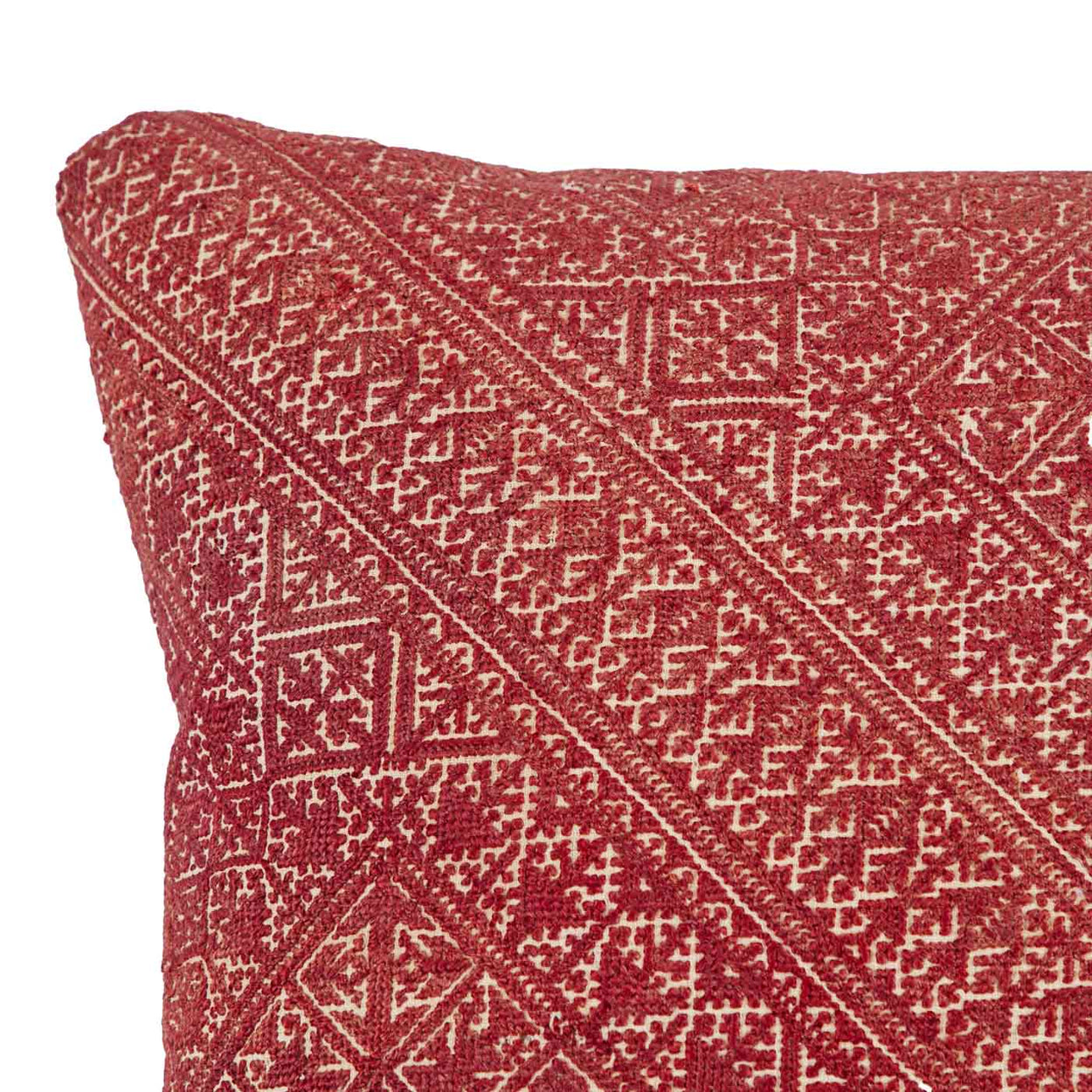 Antique Red Fez<br>Embroidery Pillow