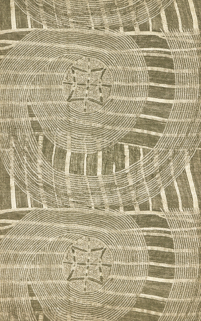 Africa Large Olive<br />Wallpaper