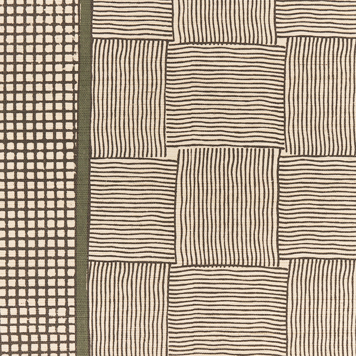 Box Check Green<br />Wallpaper