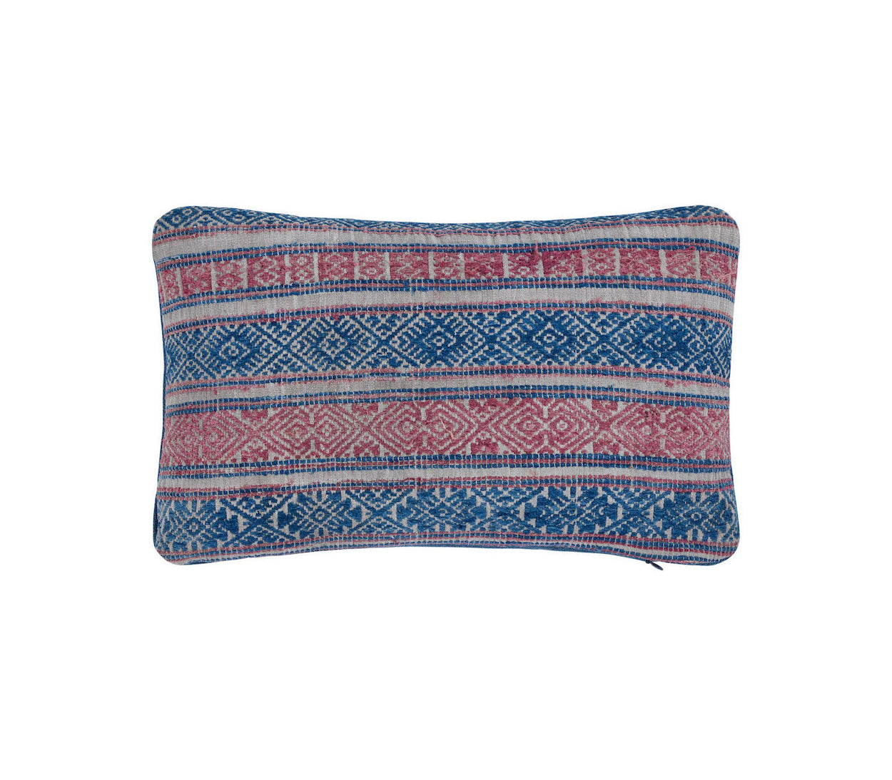 Hill Tribe Brocade Pillow <br />Small Lumbar I
