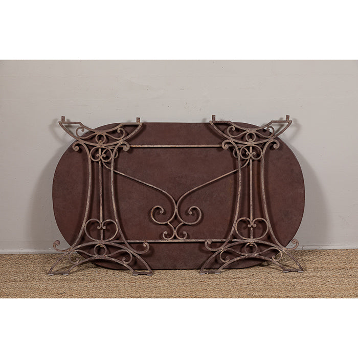 French Metal Folding Table