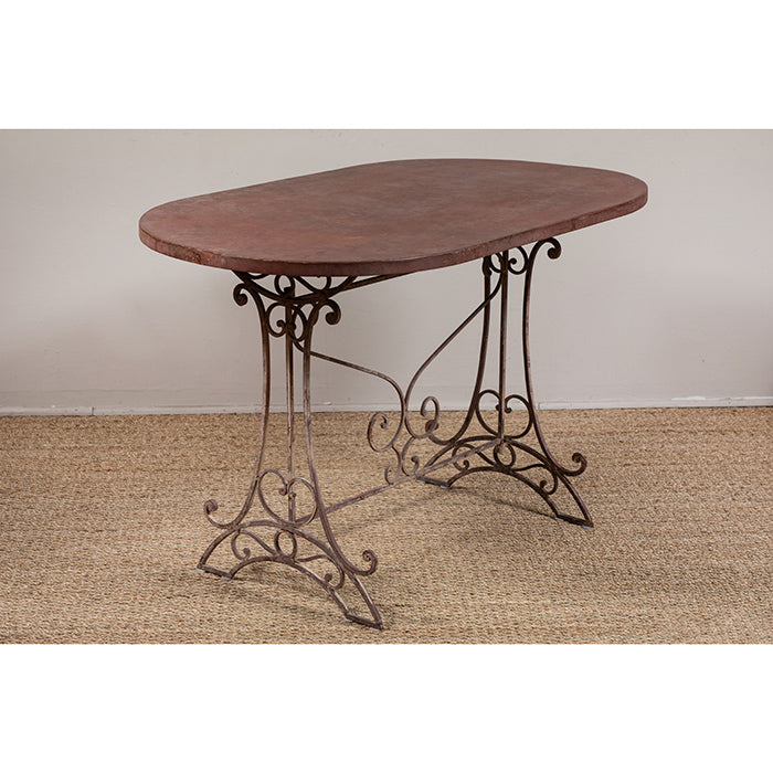 French Metal Folding Table