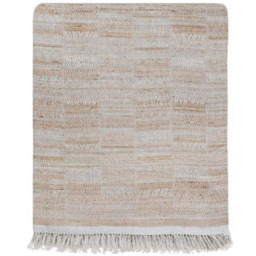 Bedcover Handwoven Pearl, Linen & Raw Silk. Handwoven Designer Textile from India. H 115 in. x W 88 in. H 292 cm x W 224 cm.