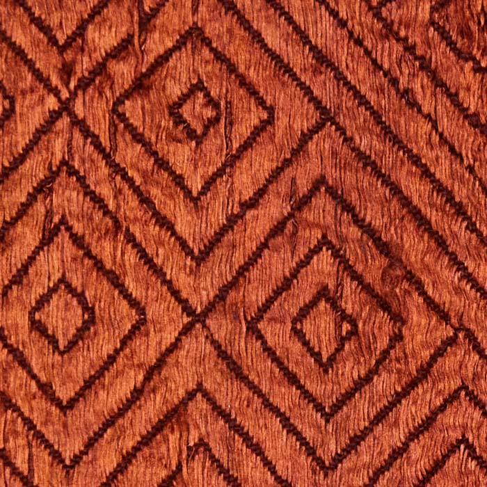 (TEXTILE DETAIL) Punjabi Phulkari Panel. Indian Phulkari dowry piece from Punjab. All over silk floss embroidery on handwoven cotton. Early 20th C. 43" x 102"