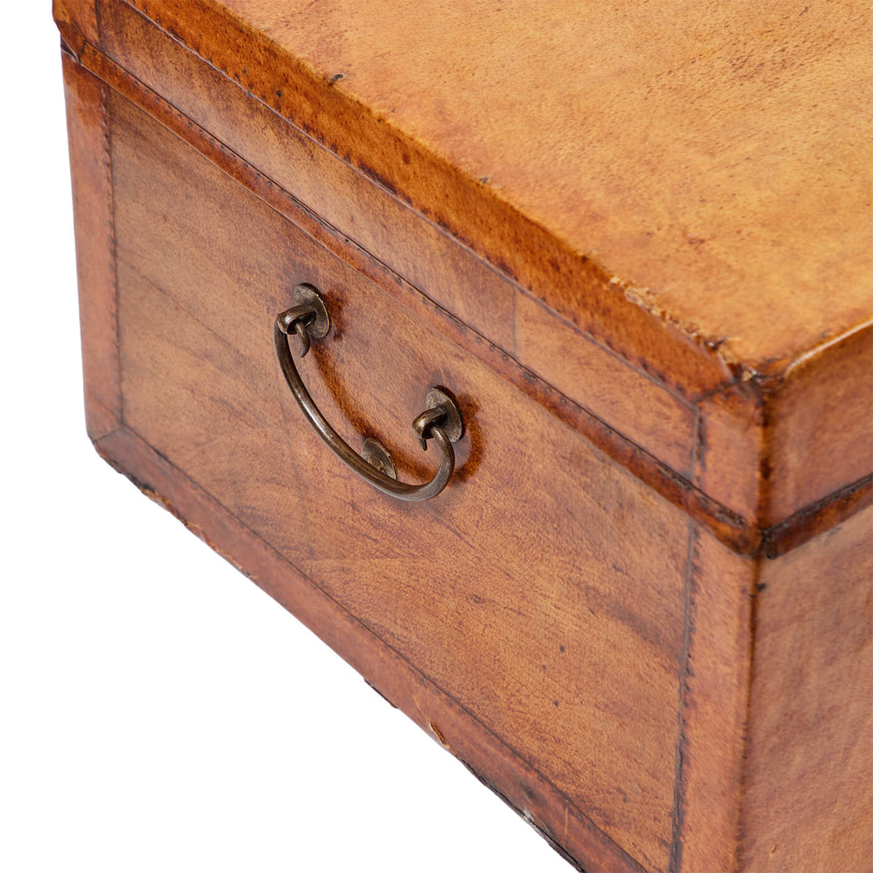 Chinese Leather Trunk