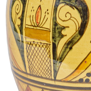 Yellow Moroccan Vase