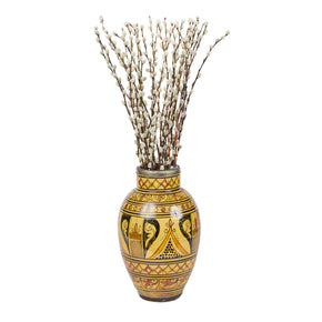 Yellow Moroccan Vase