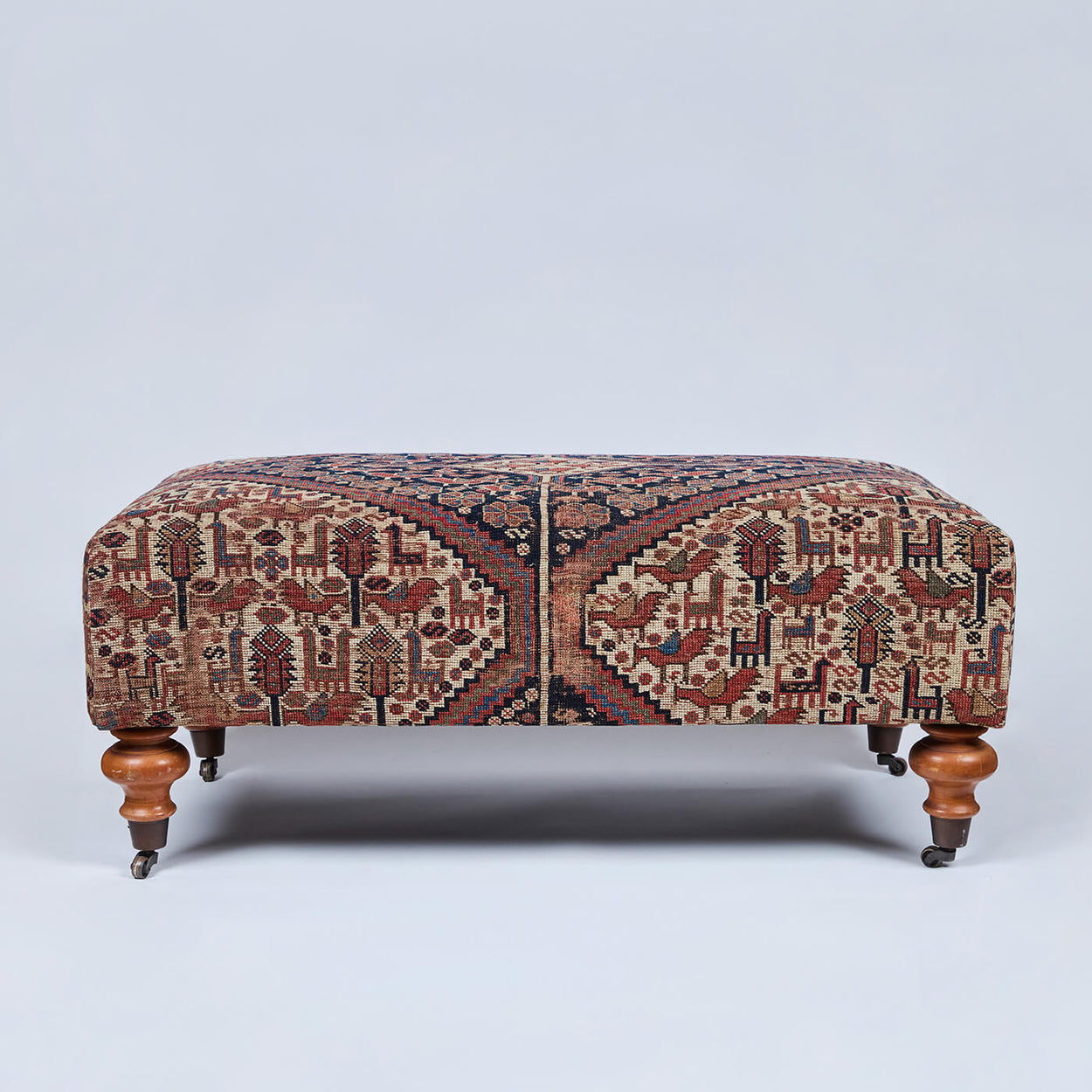 Ottoman<br />Persian Carpet Upholstery