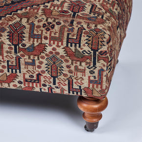 Ottoman<br />Persian Carpet Upholstery