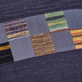 Japanese<br />Silk Obi Blue Pillow