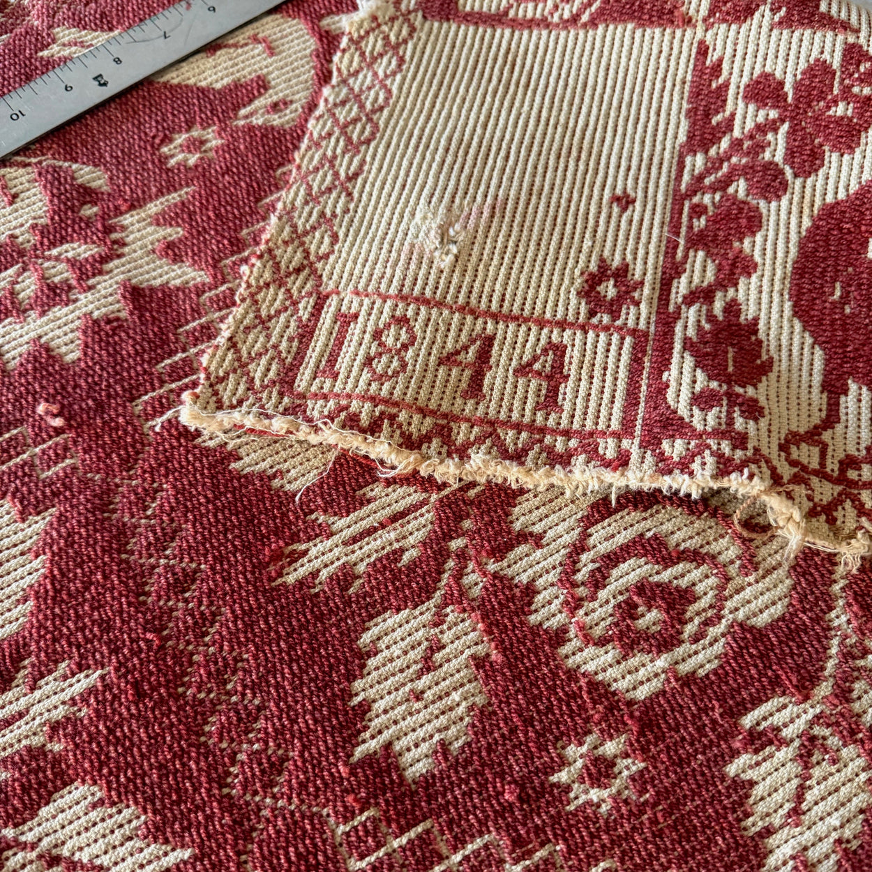 Antique American Coverlet <br />Pillows V