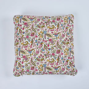 Brigitte Singh Quilted<br /> Block Print Pillow