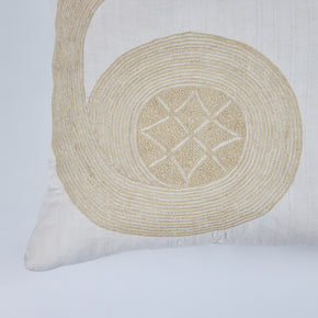 African Embroidery<br /> Pillow II