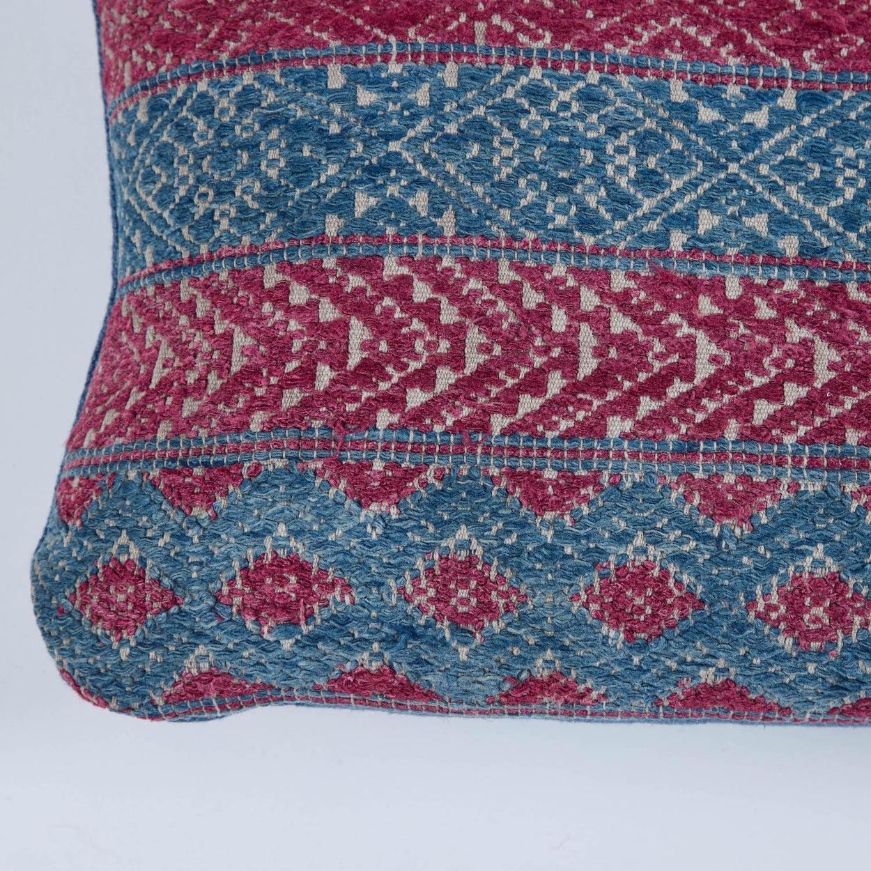 Hill Tribe Brocade Pillow<br /> Small Lumbar II