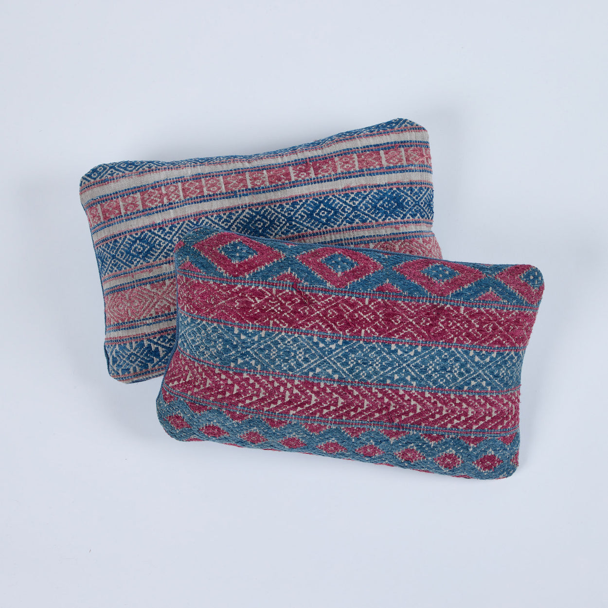 Hill Tribe Brocade Pillow<br /> Small Lumbar II