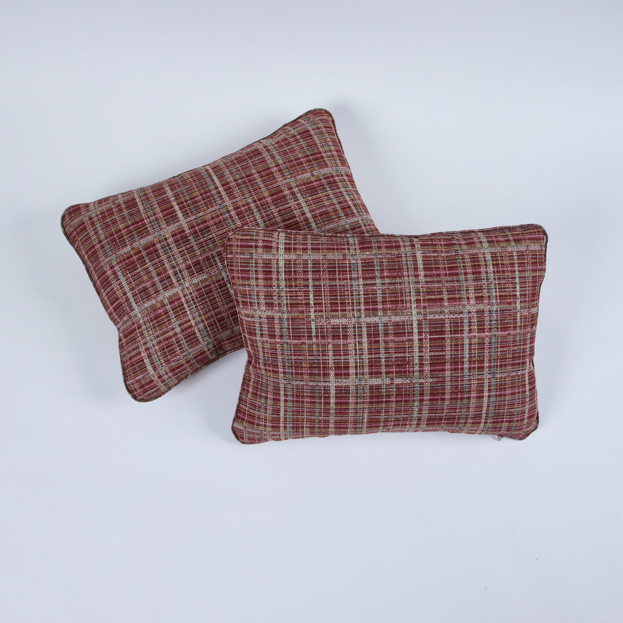 Japanese Silk Plaid <br />Pillows