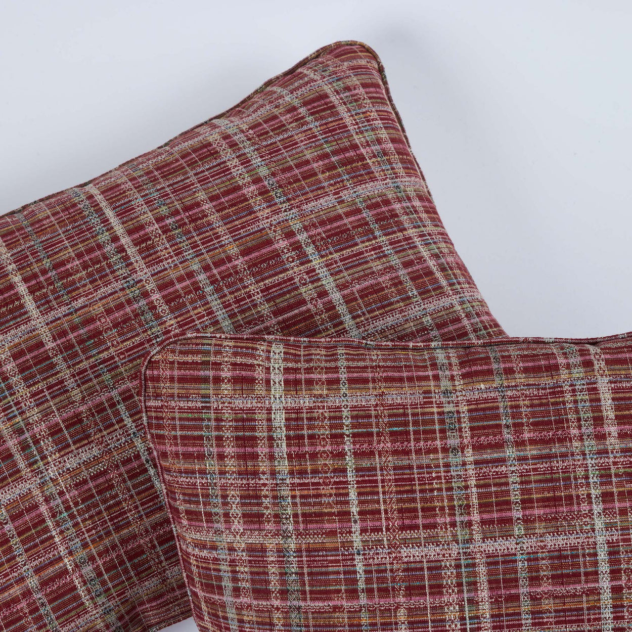 Japanese Silk Plaid <br />Pillows