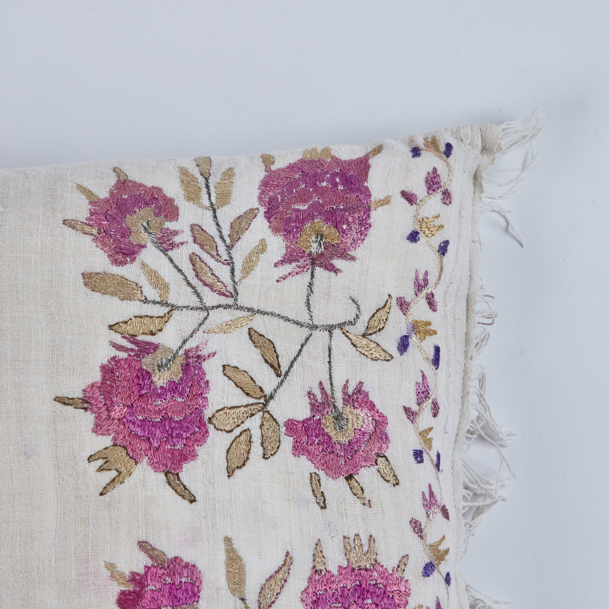 Antique Ottoman Embroidery<br /> Pillow II