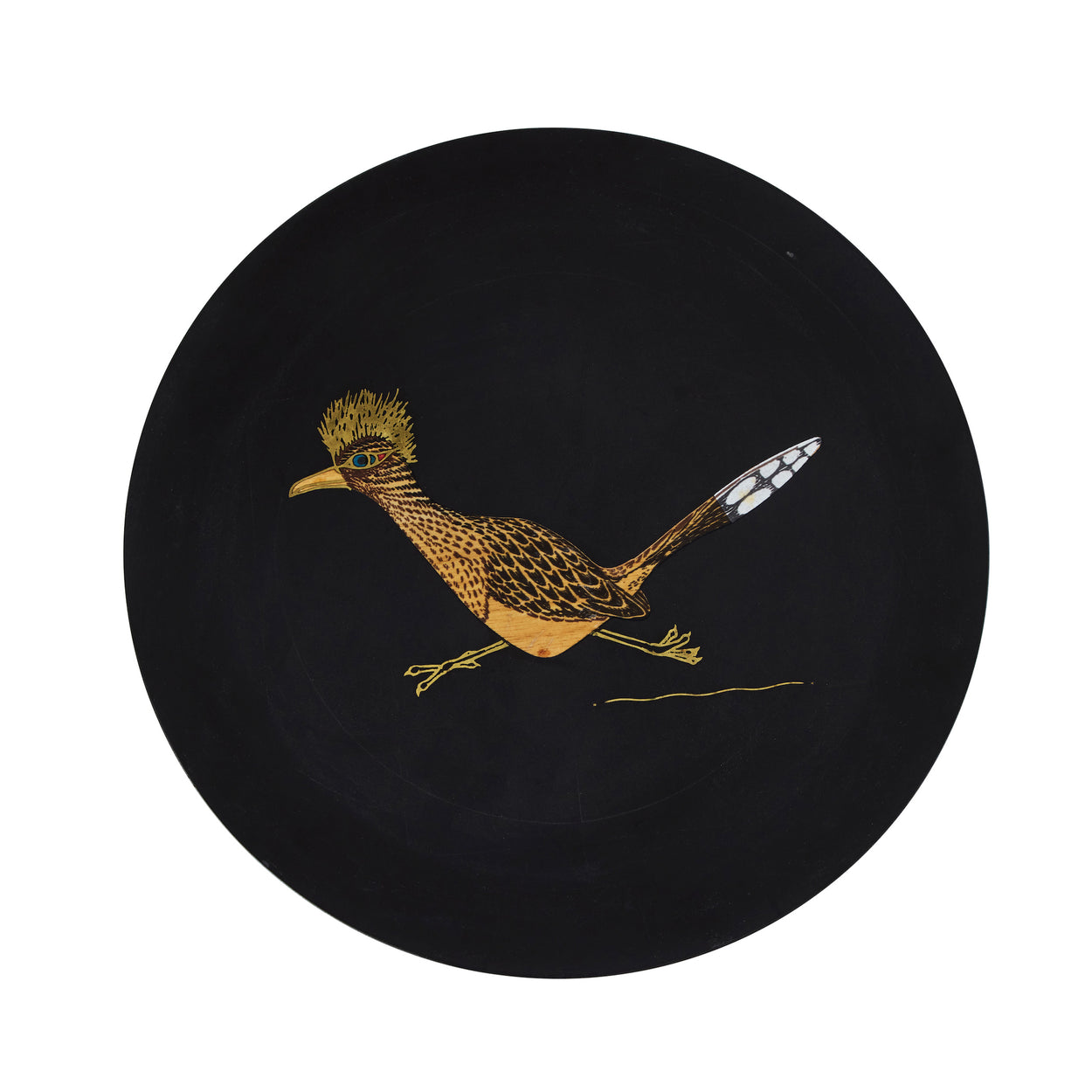 couroc fishing lure tray Round Couroc Tray II — Pat McGann Gallery