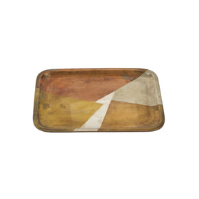 MIxed Metal Mexican Tray