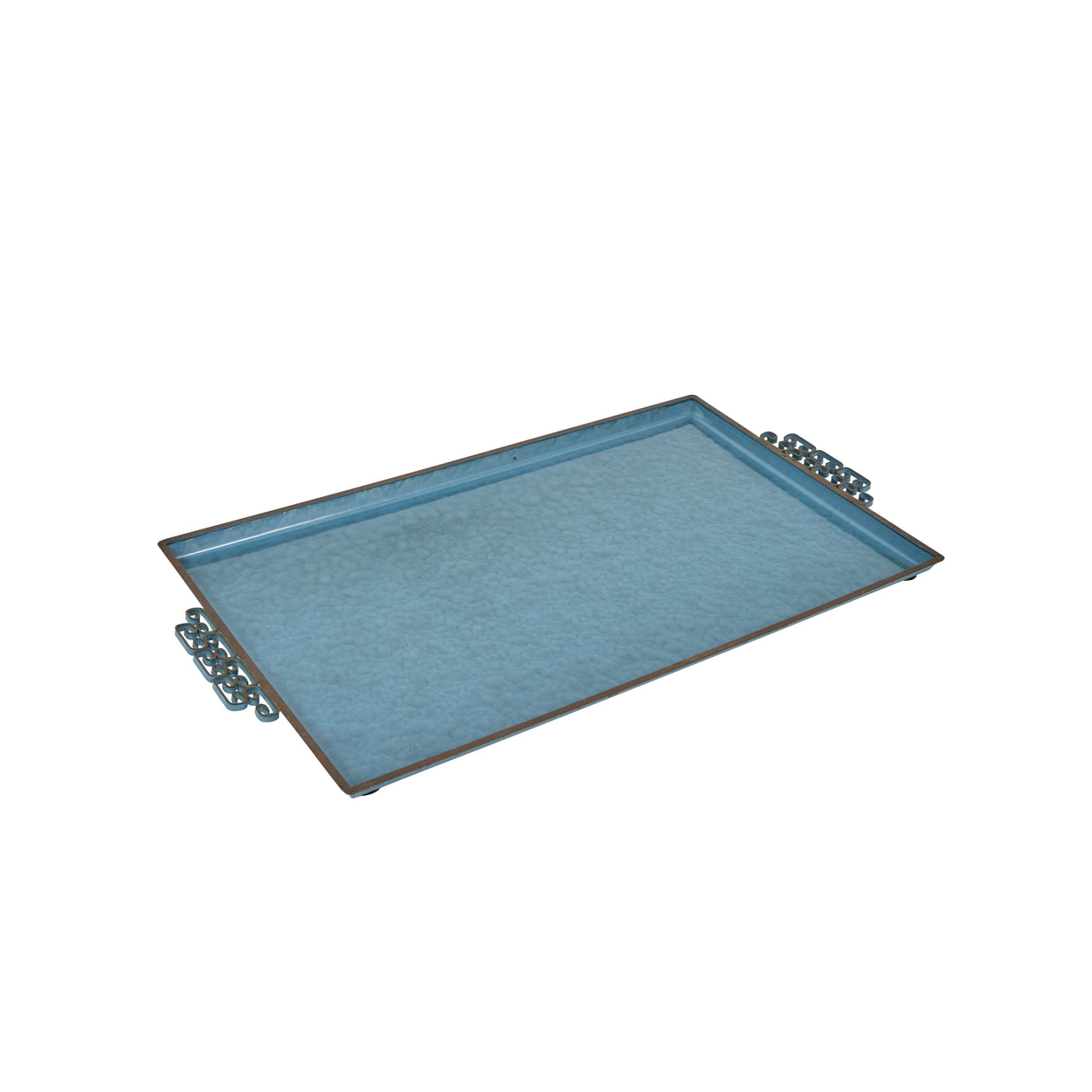 Moire Glaze Enamel Tray