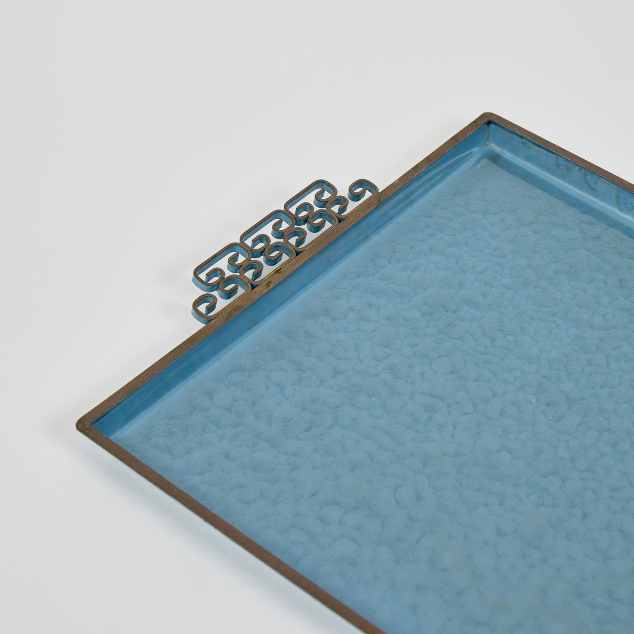 Moire Glaze Enamel Tray