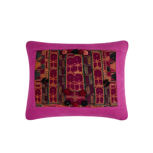 Antique Afghani<br /> Pashtun Embroidered<br /> Pillow III