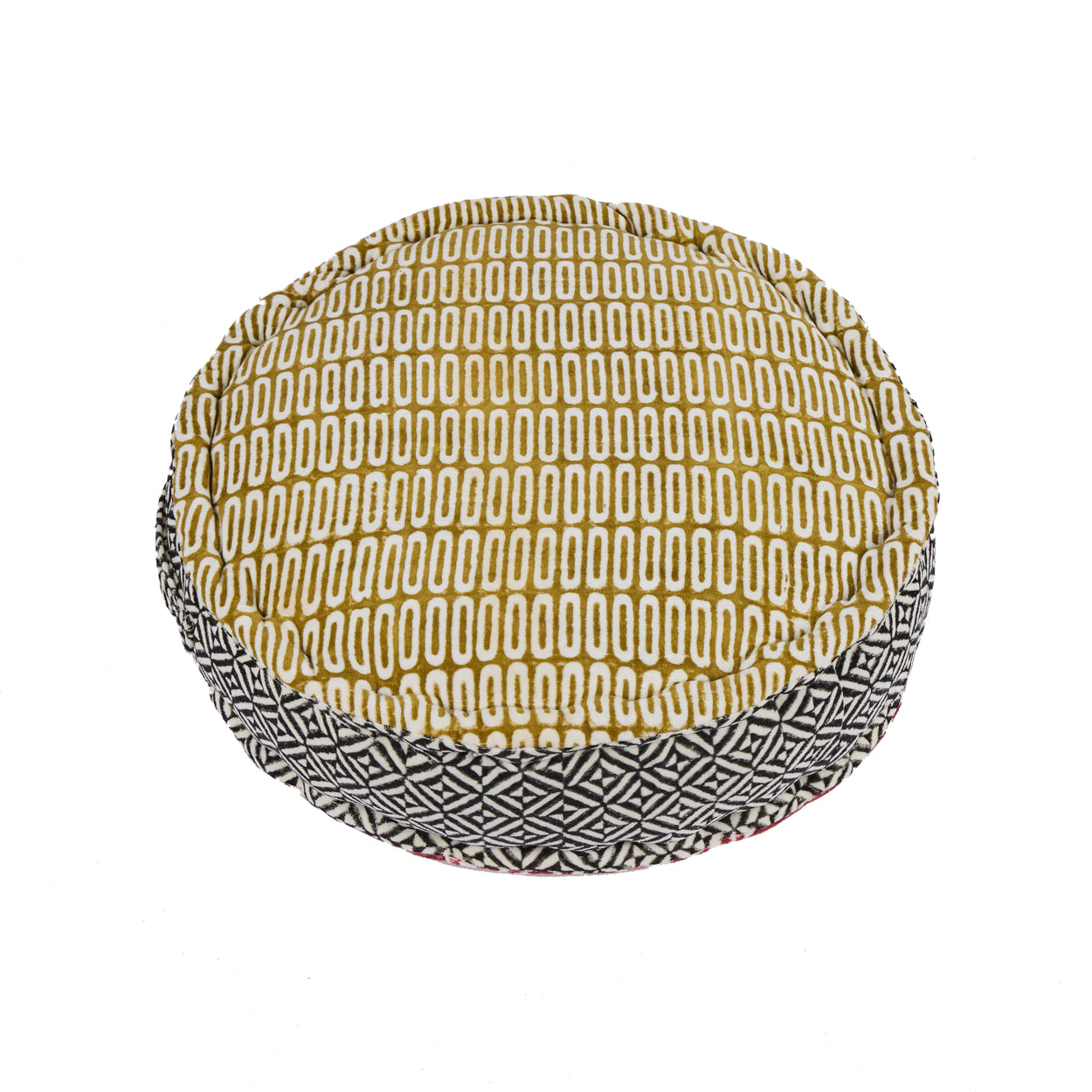 Indian Blockprint<br /> Floor Pillow