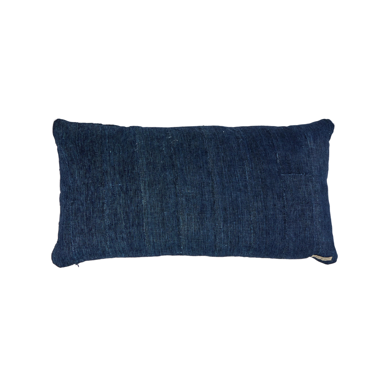 African Embroidery<br /> Pillow Indigo VI