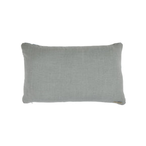 African Embroidery<br /> Pillow Blue iV