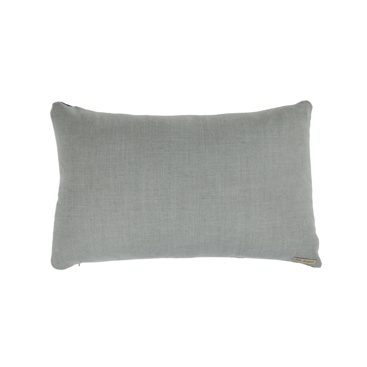 African Embroidery<br /> Pillow Indigo lX