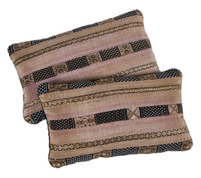 Chinese Hill Tribe <br />Ribbon Pillows III