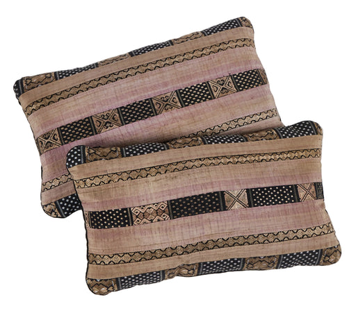 Chinese Hill Tribe <br />Ribbon Pillows III