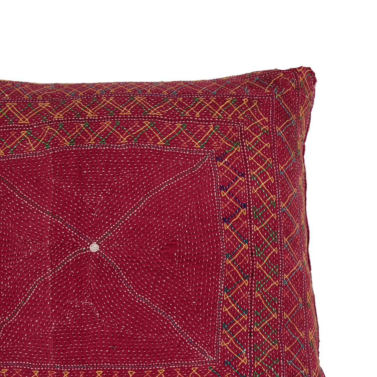 Quilted Banjara<br /> Pillow II