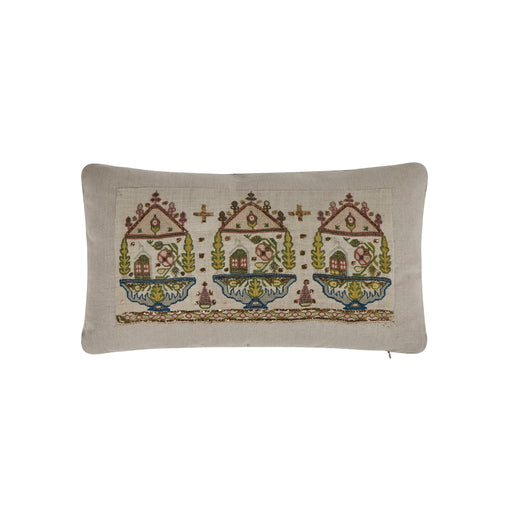 Antique Ottoman <br />Embroidery Pillow IV