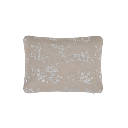 Ivory Floral Pillow