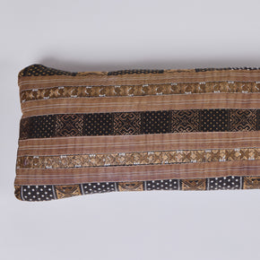 Chinese Hill Tribe<br /> Ribbon Bolster