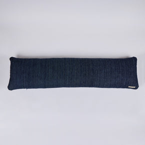 African Embroidery <br />Indigo Bolster Pillow