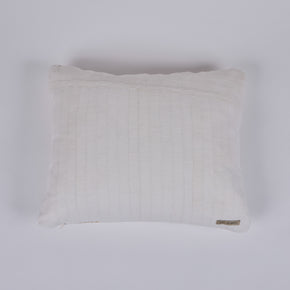 African Embroidery Pillow <br />Oatmeal I