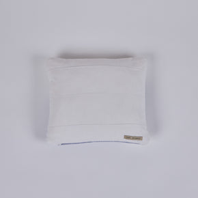 African Embroidery Pillow <br />Blue I