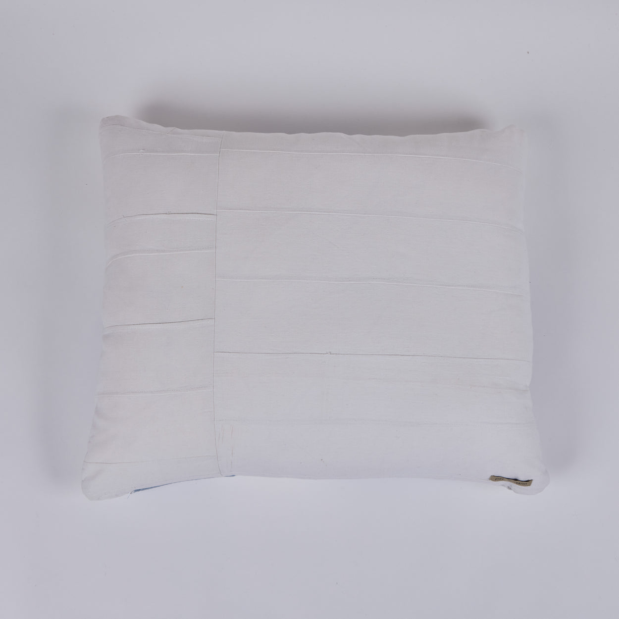 African Embroidery Pillow <br />Blue II