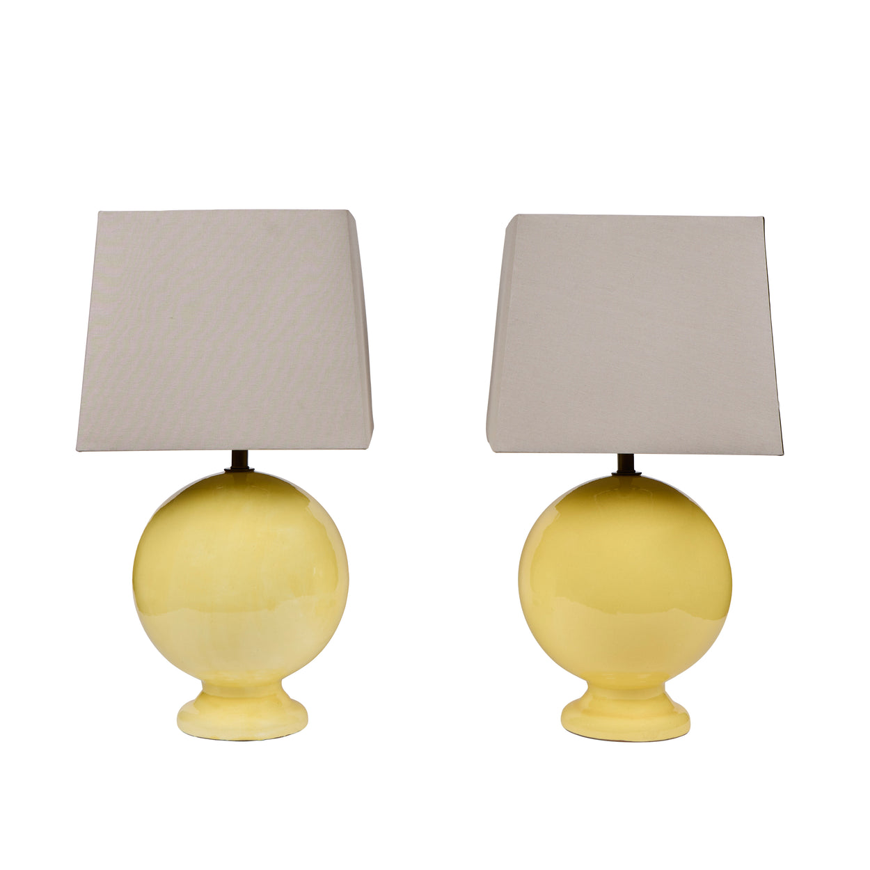 Pair Mid Centry Lamps.