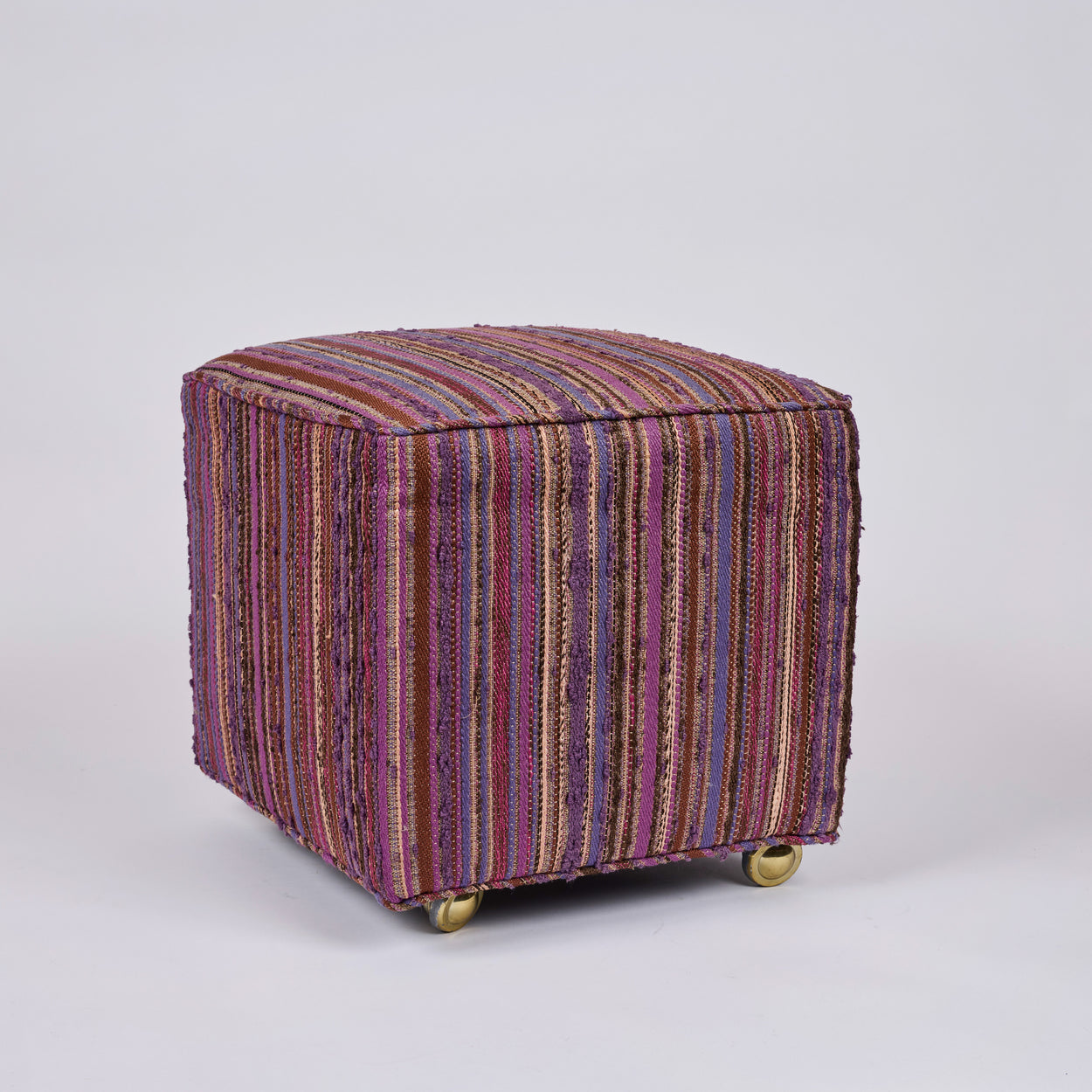 Dorothy Liebes Fabric Ottomans